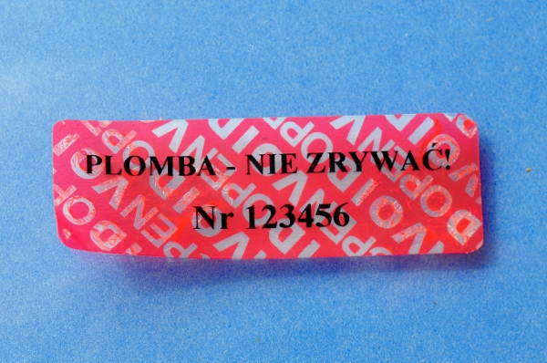 Plomba na folii Open Void